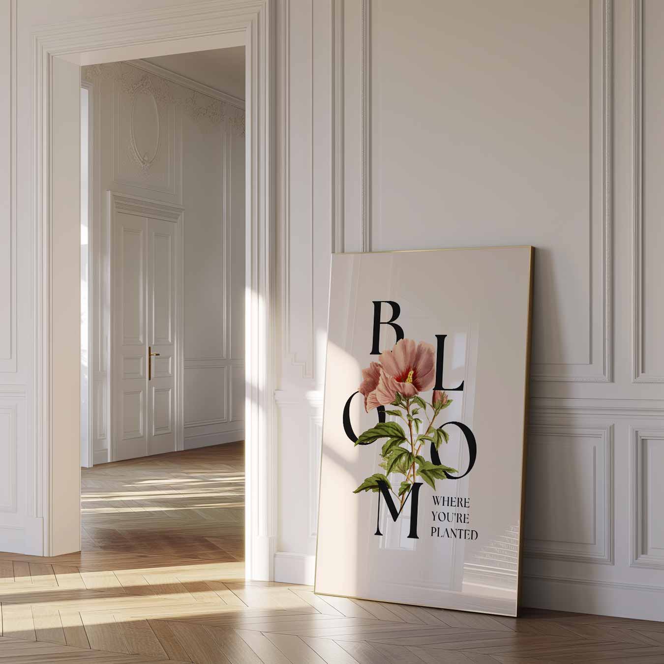 Bloemen Inspiratie Poster