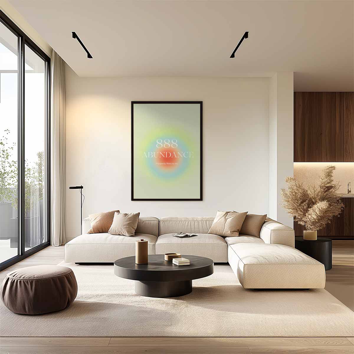 Welvaartsgloed 888 Kunstwerk-canvas-dibond-plexiglas-wanddecoratie-WallArtistic