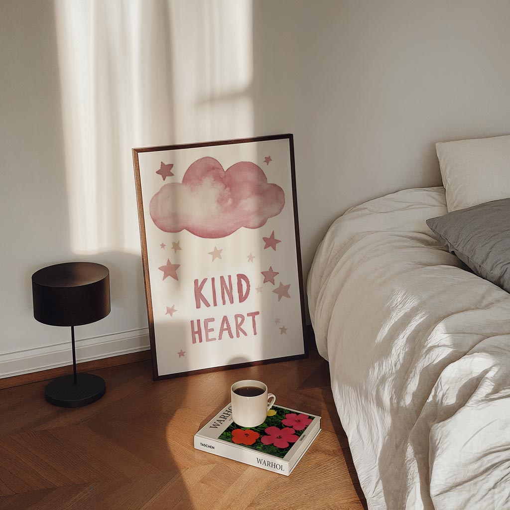 Dromerige Roze Wolk Poster