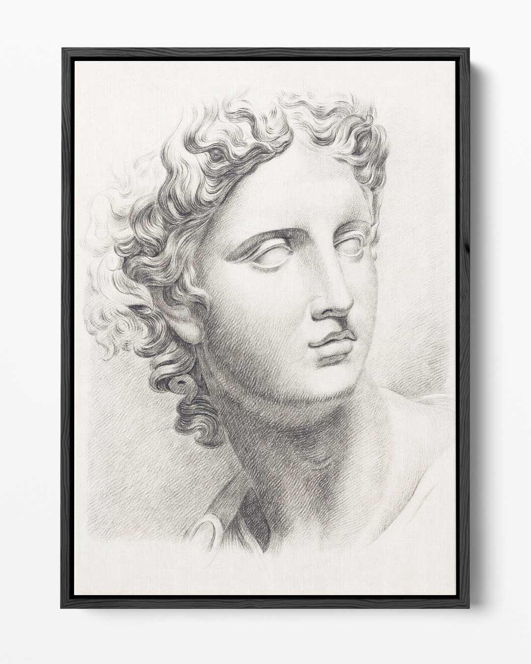 Klassieke Elegantie Schets Kunstwerk-canvas-dibond-plexiglas-wanddecoratie-WallArtistic