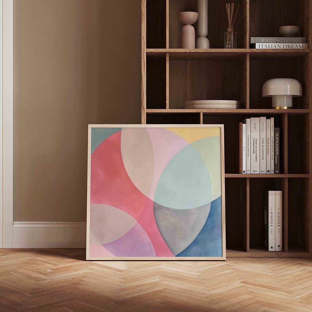 Abstracte vormen Poster