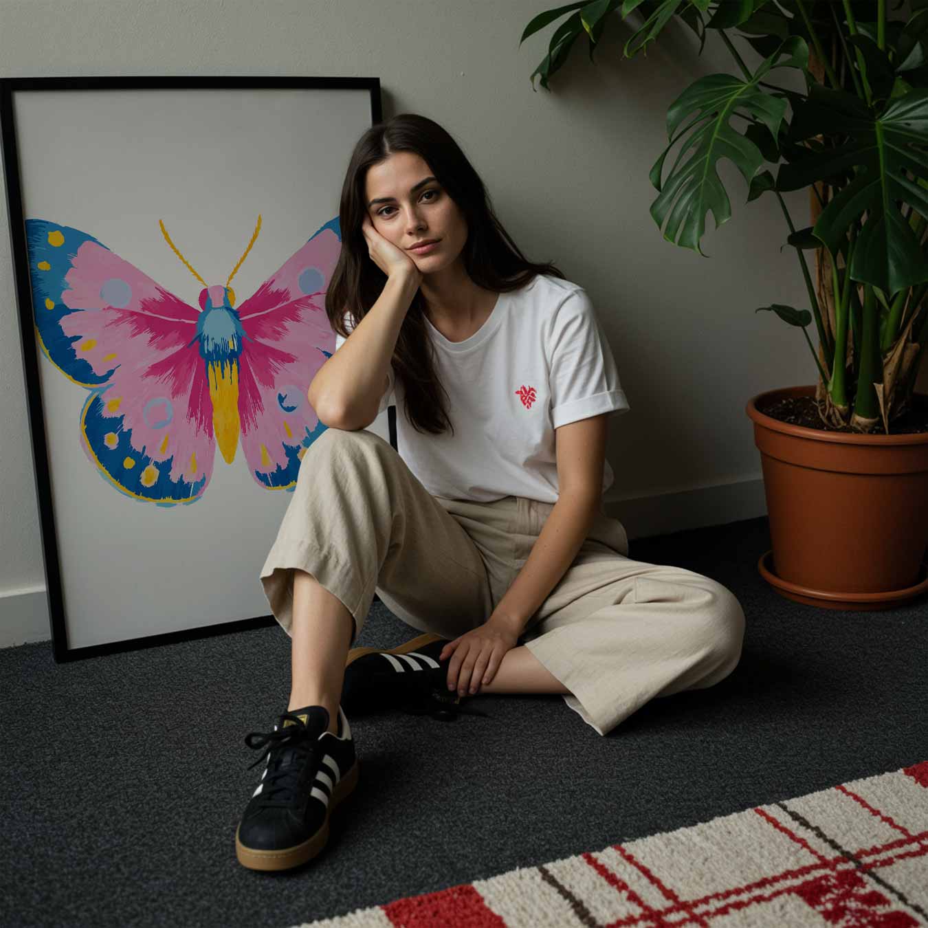 Magische Vlinder Kunstposter