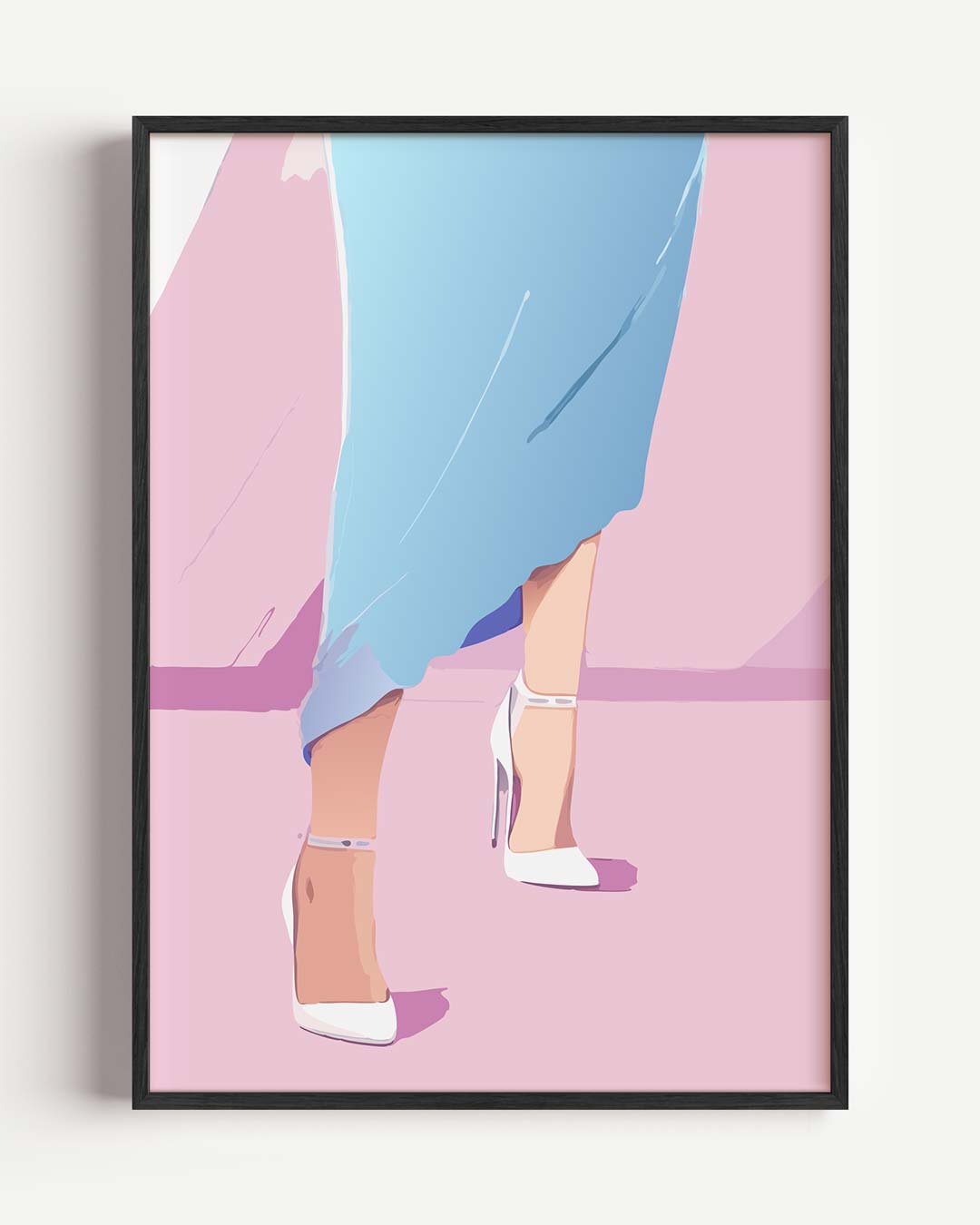 Elegante Stijvolle Schoenen Poster