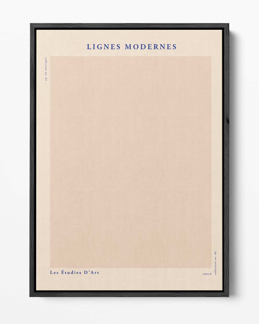 Lignes Modernes Poster