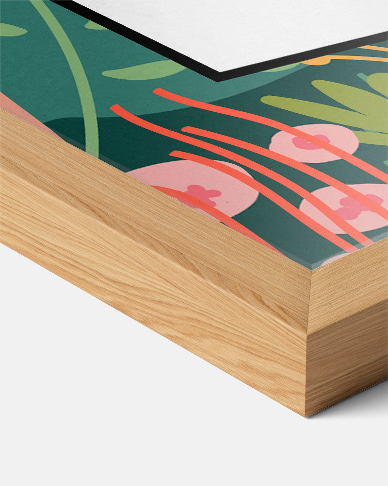 Jungle Dieren Alfabet Poster