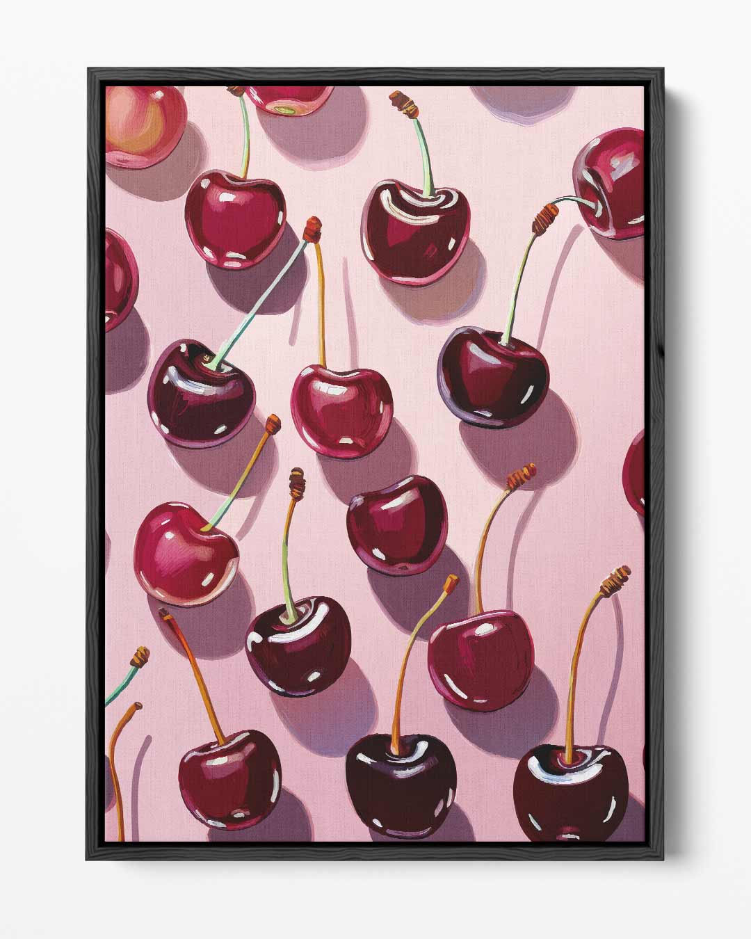 Zoete Kersenpop Kunstwerk-canvas-dibond-plexiglas-wanddecoratie-WallArtistic