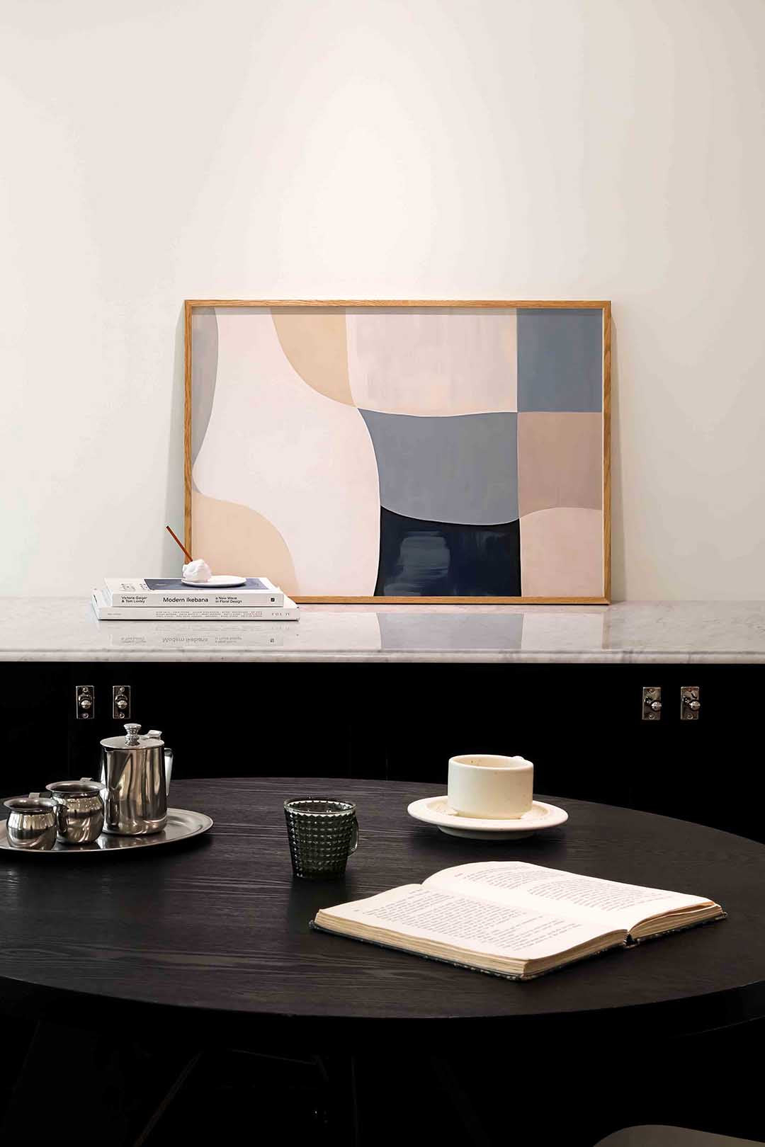 Abstracte vormen Poster