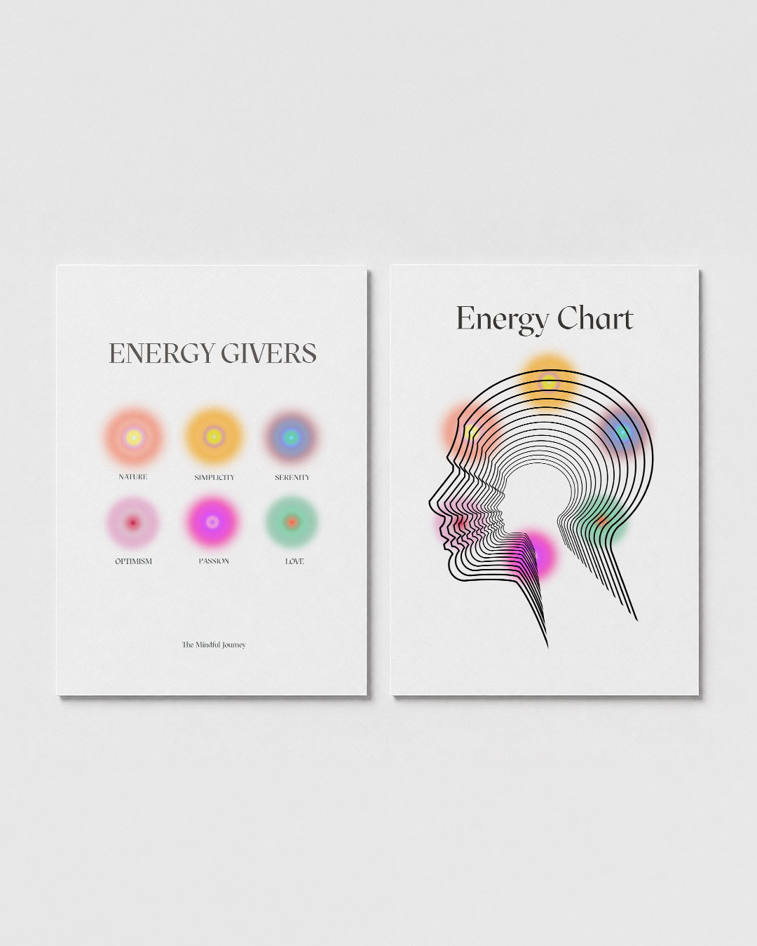 Kleurvolle cirkelharmonie Posterset