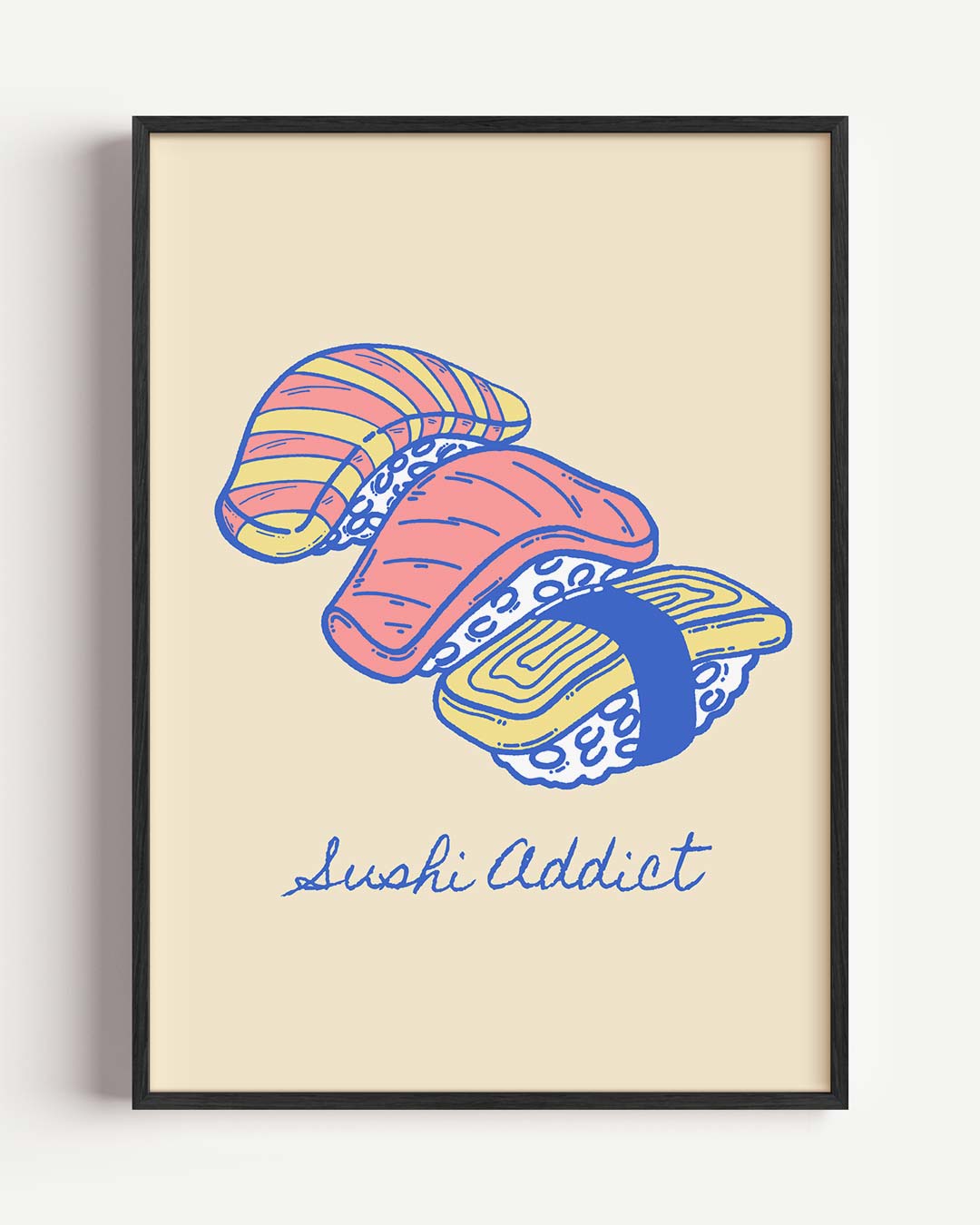 Sushi Addict Wanddecoratie Poster