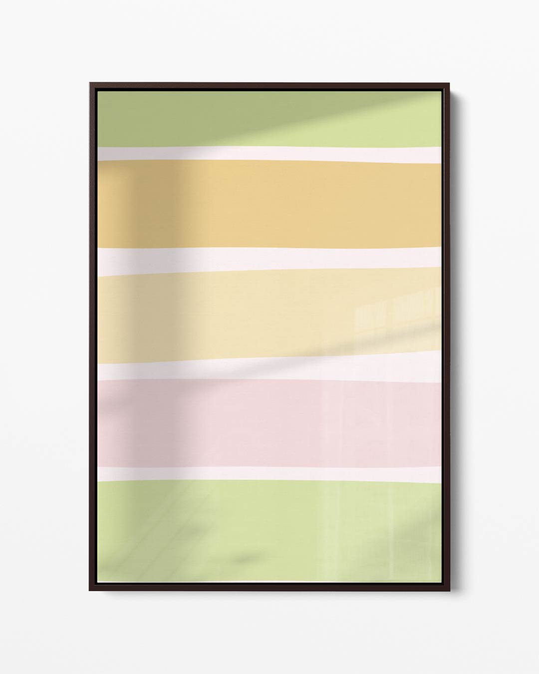 Zachte Kleuren Compositie Kunstwerk-canvas-dibond-plexiglas-wanddecoratie-WallArtistic