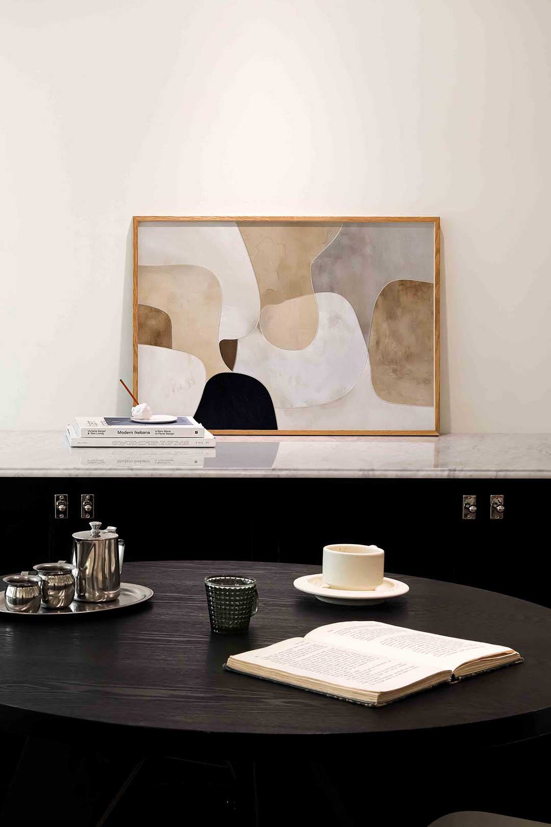 Abstracte vormen Poster