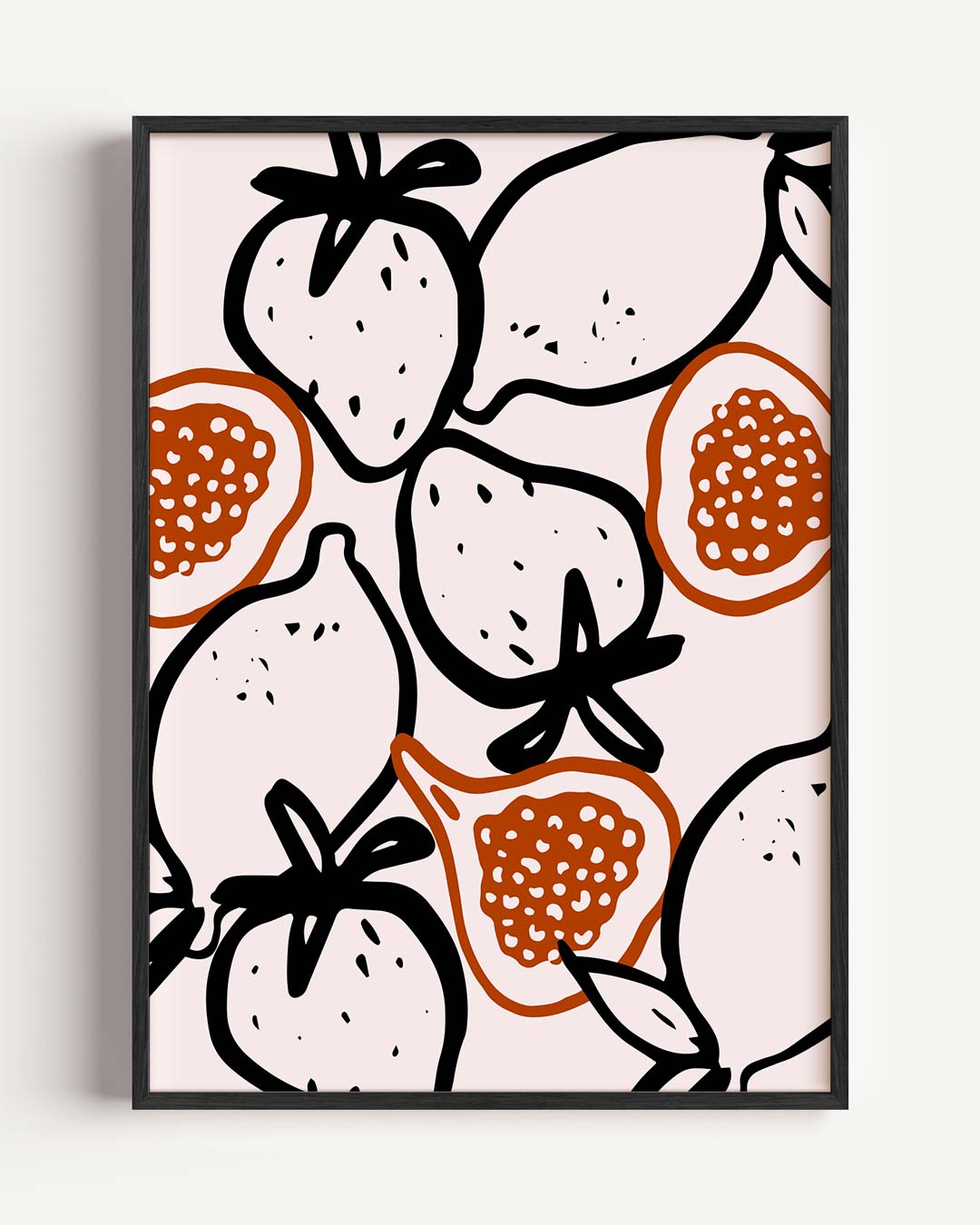 Fruitige Vibe Kunstposter