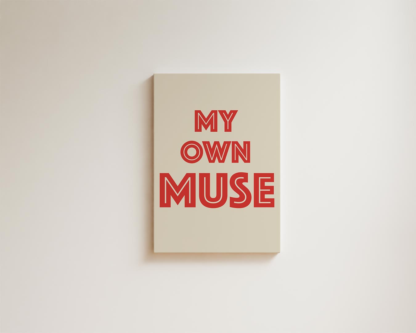 Mijn Eigen Muze Poster