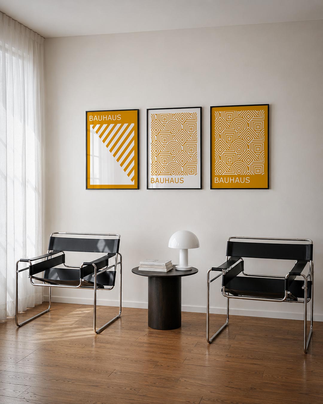 Lijnen en kleurvlakken Posterset