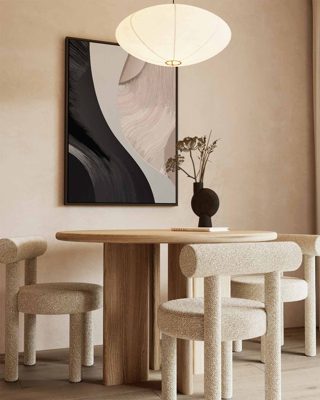 Harmonisch Contrast Kunstwerk-canvas-dibond-plexiglas-wanddecoratie-WallArtistic