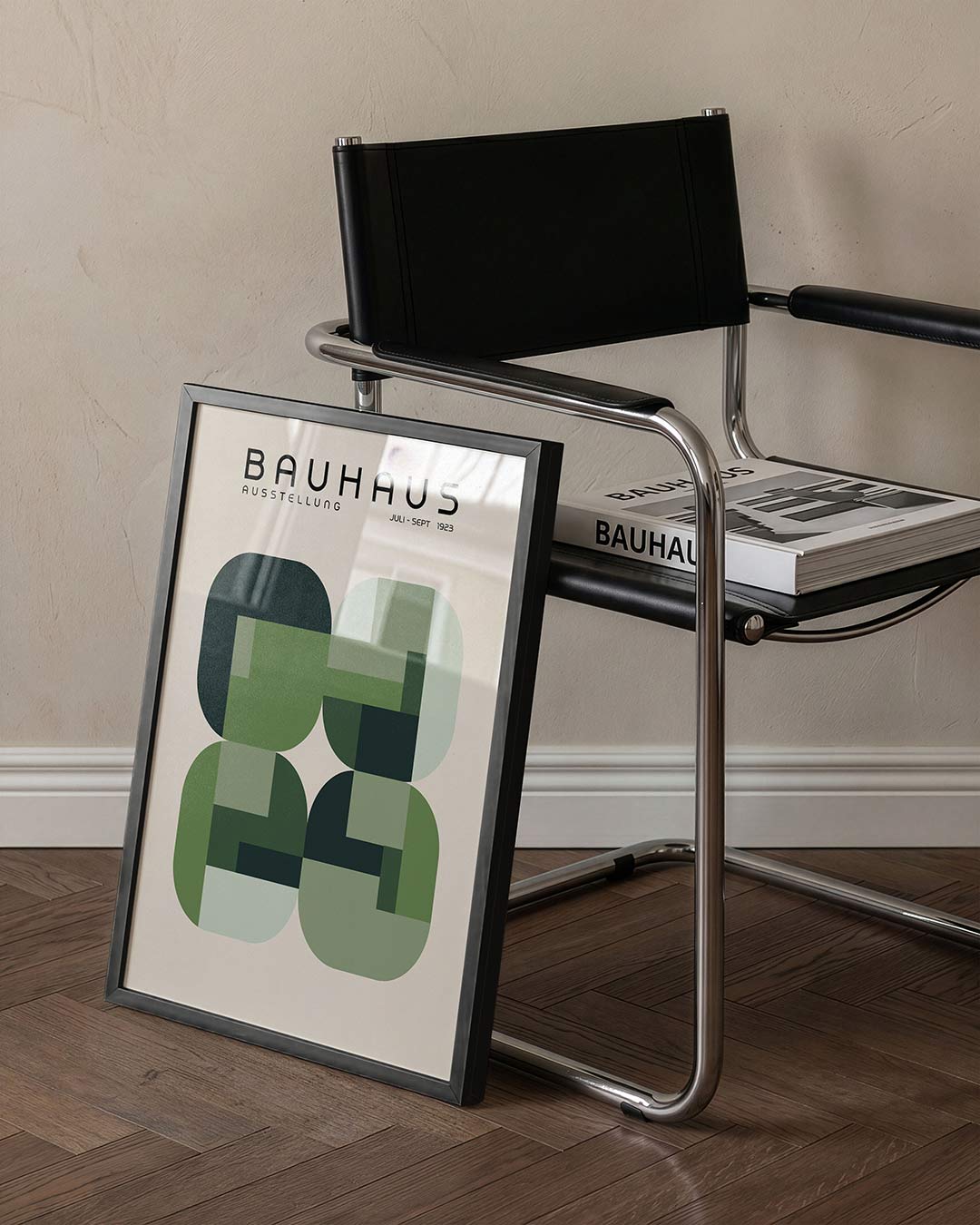Vormritme en kleur Poster