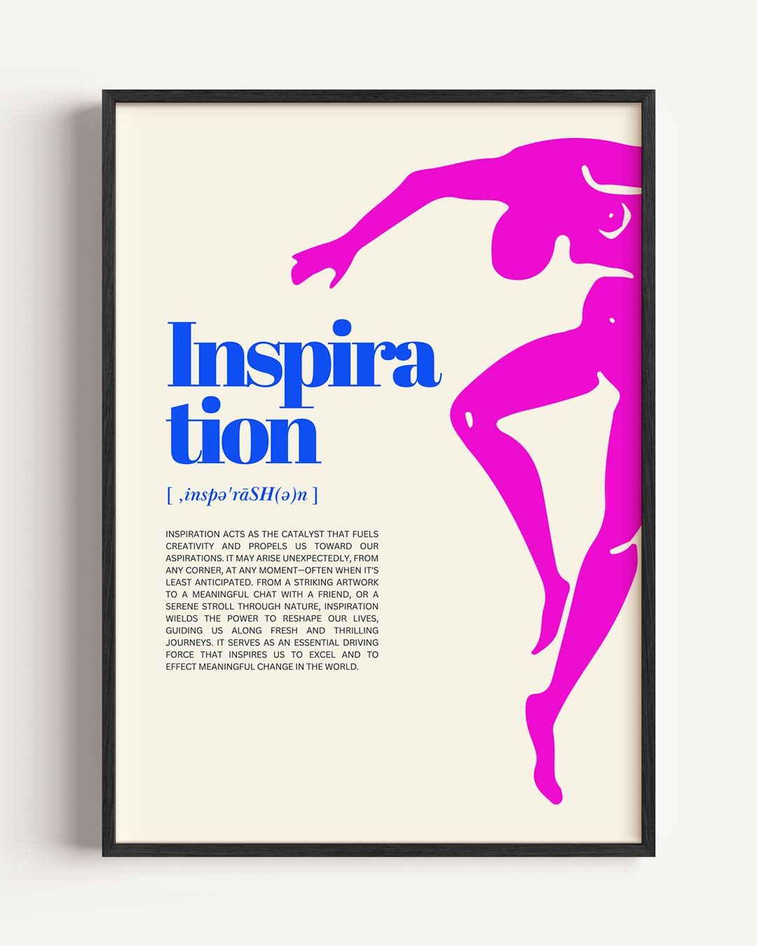 Inspiratie in Beweging Poster