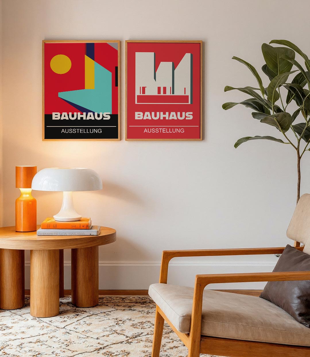Vormen en kleurvlakken Posterset