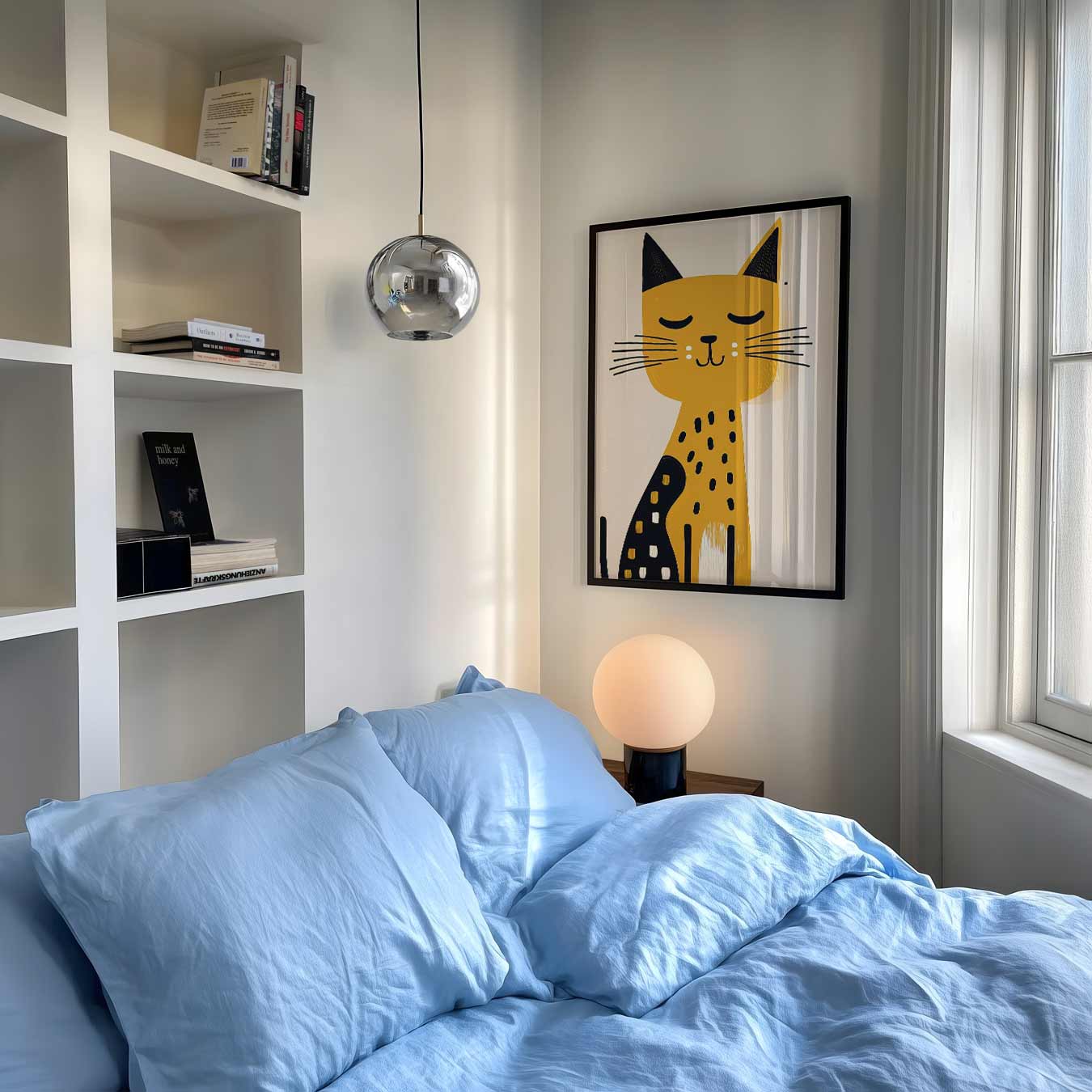 Slapende Kattenposter