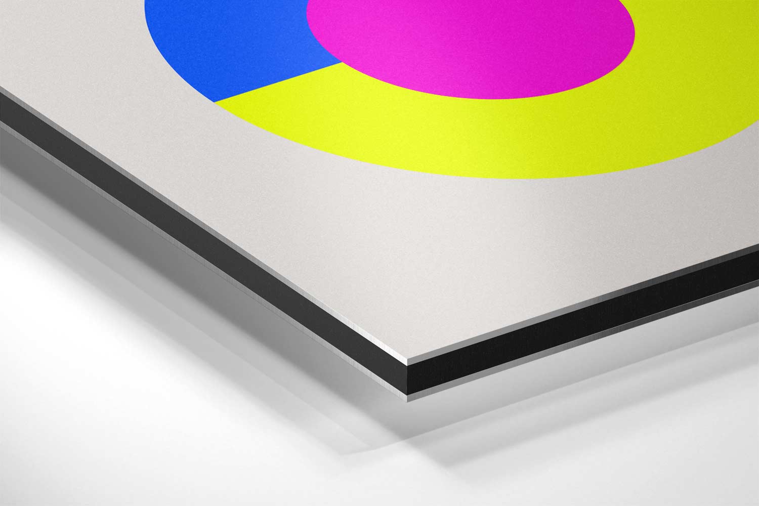 Kleurrijke Cirkelpatronen Kunstwerk-canvas-dibond-plexiglas-wanddecoratie-WallArtistic