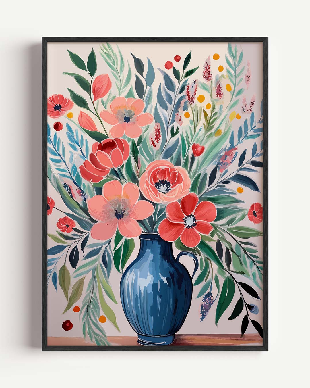 Bloeiende Elegantie Poster