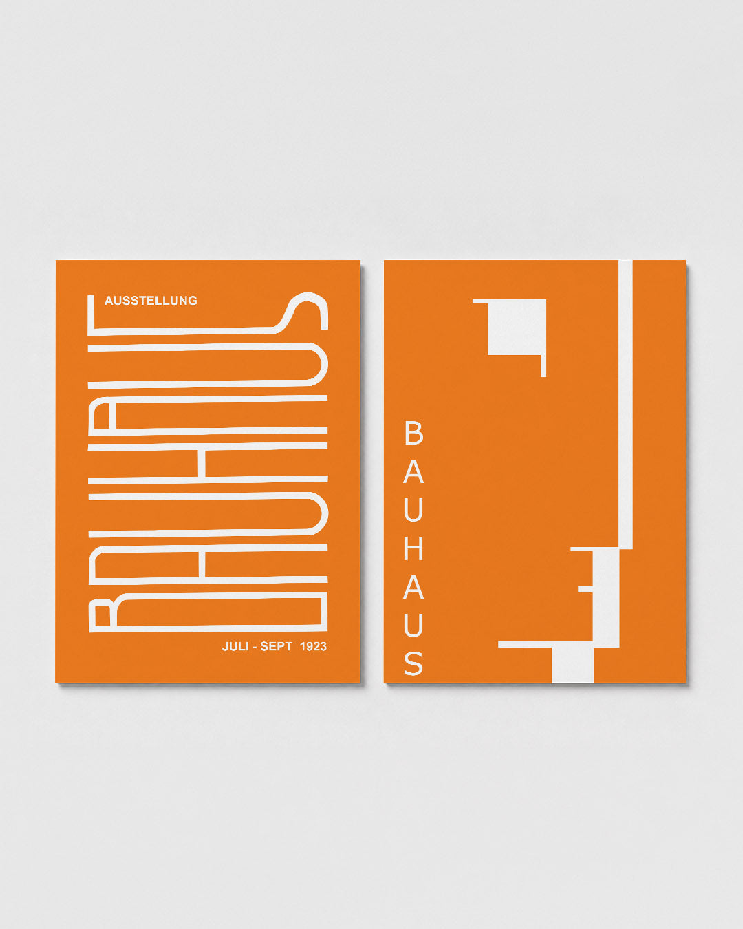 Lijnen en kleurvlakken Posterset