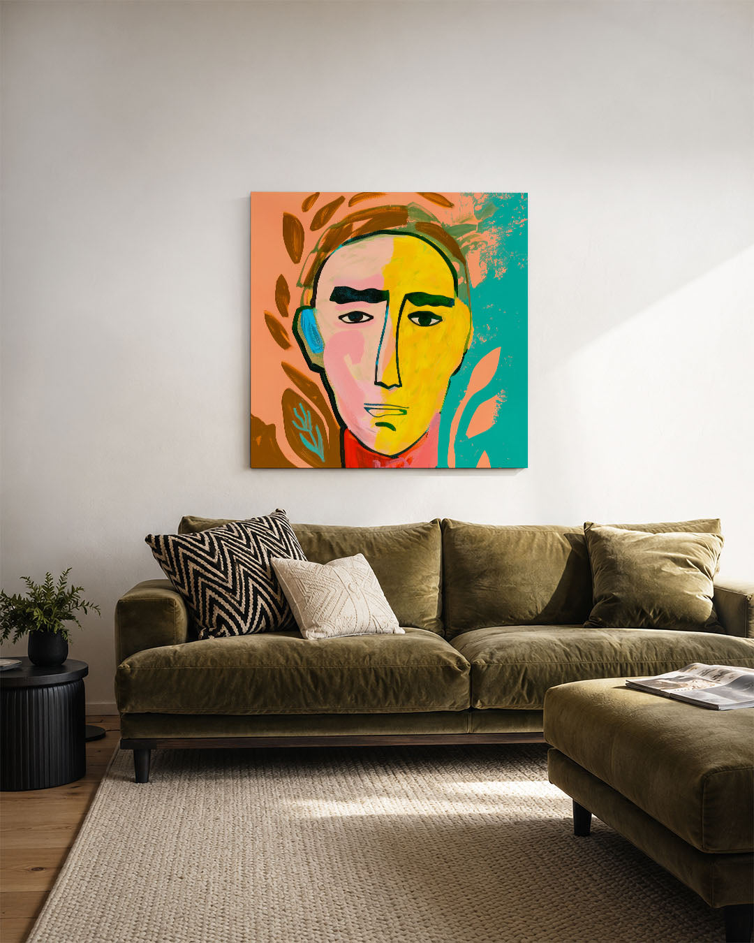 Gezichtsvormen Kunstwerk