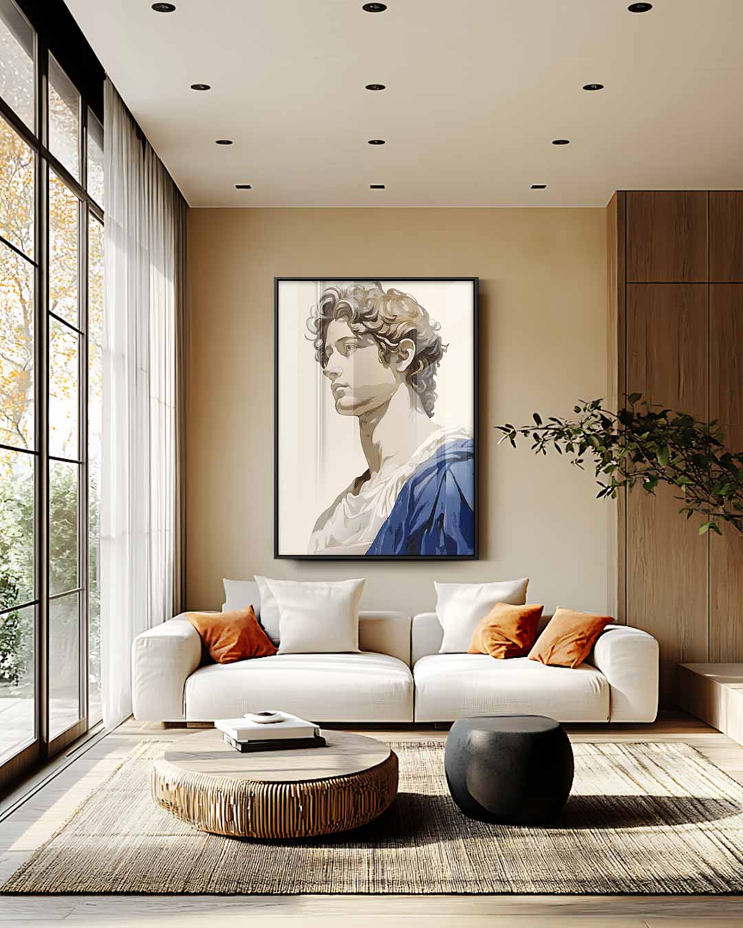 Klassieke Elegantie Kunstwerk-canvas-dibond-plexiglas-wanddecoratie-WallArtistic