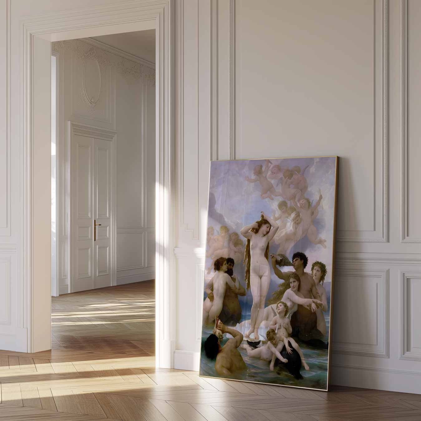 Venus en haar Goddelijke Entourage Poster