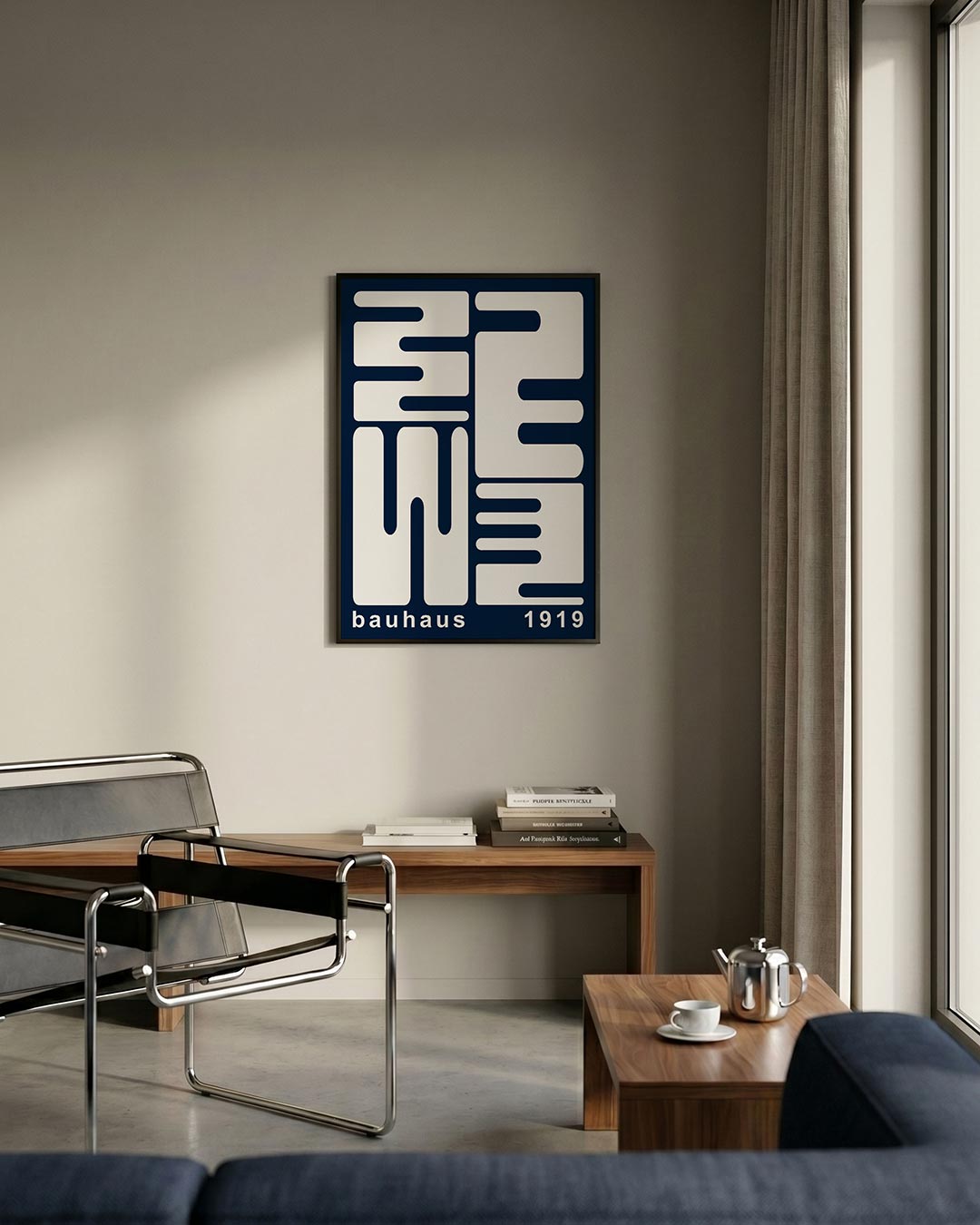Lijnen en vlakken Poster
