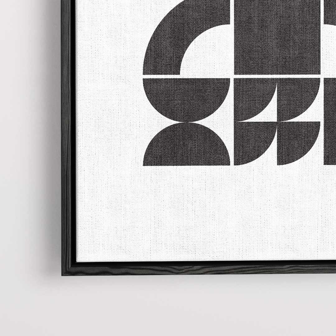 Moderne Geometrische Patronen Kunstwerk-canvas-dibond-plexiglas-wanddecoratie-WallArtistic