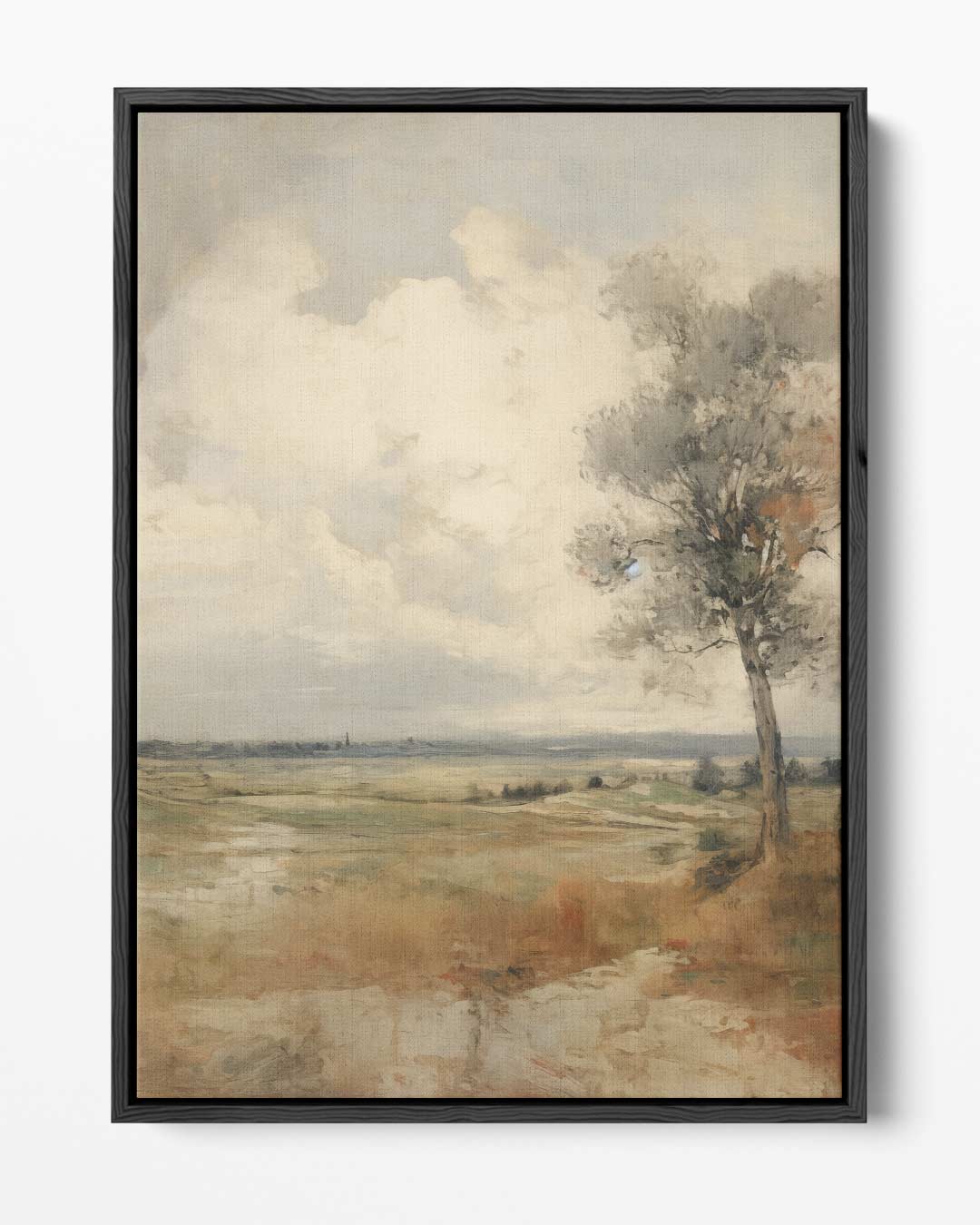 Landschap in Herfstsfeer Kunstwerk-canvas-dibond-plexiglas-wanddecoratie-WallArtistic