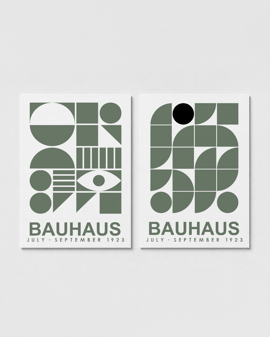 Vormen en vlakken Posterset