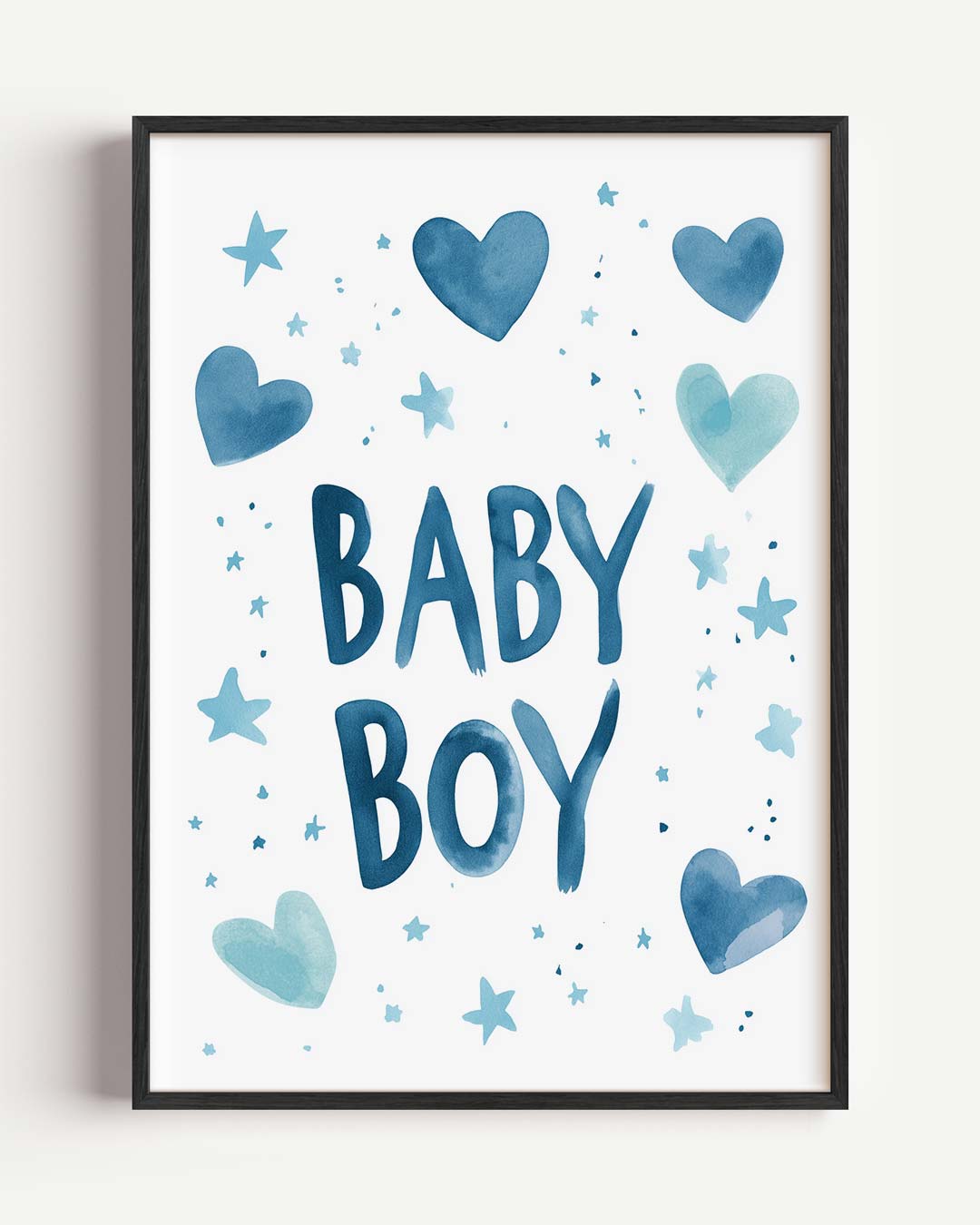 Liefdevolle Baby Jongen Poster