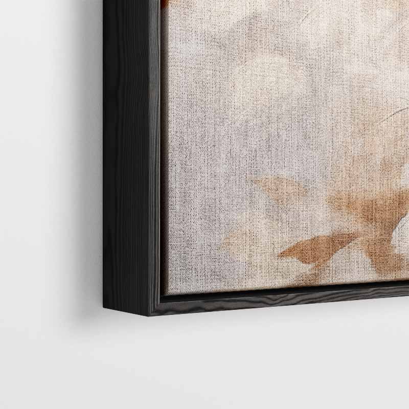 "Ethereal Bloemenpracht" Kunstwerk-canvas-dibond-plexiglas-wanddecoratie-WallArtistic