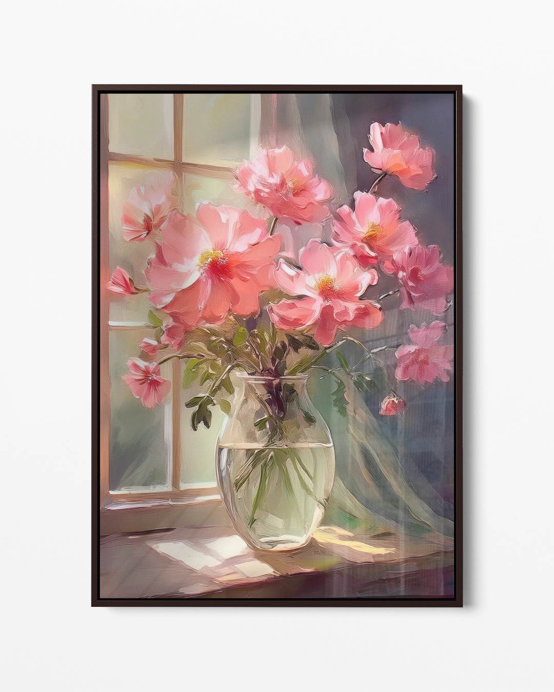 Zonnige Bloemenpracht Kunstwerk-canvas-dibond-plexiglas-wanddecoratie-WallArtistic