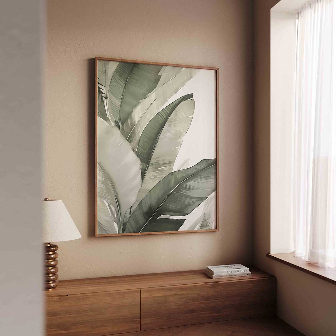 Bananenbladeren Poster