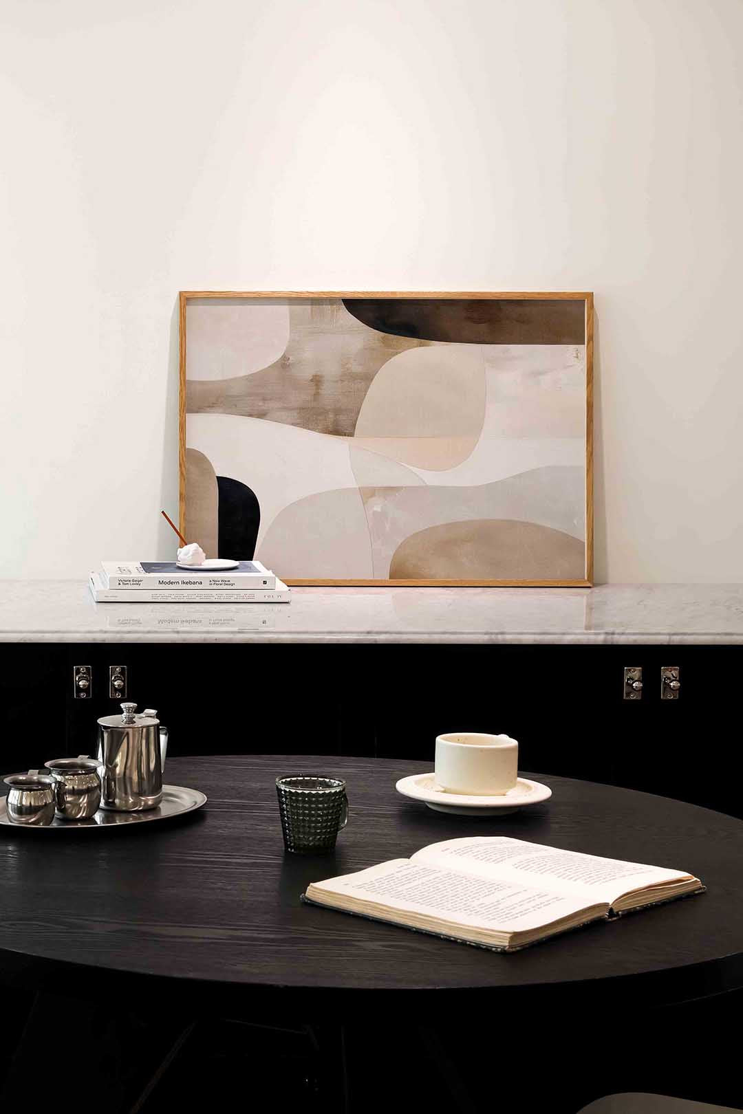 Abstracte vormen Poster