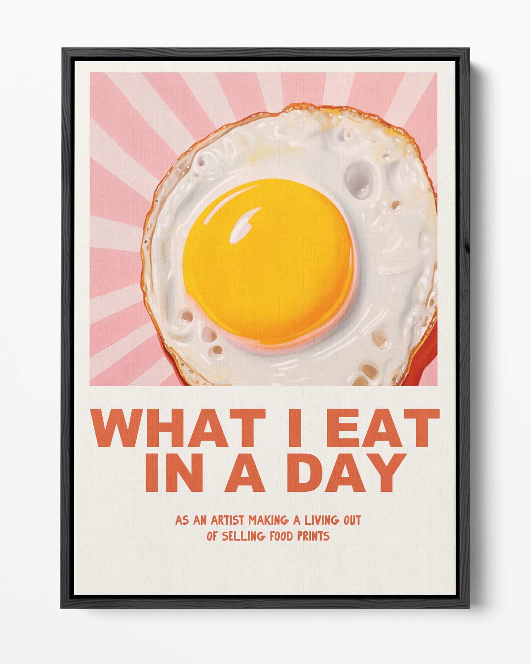 Sunny Side Up Delight Kunstwerk-canvas-dibond-plexiglas-wanddecoratie-WallArtistic