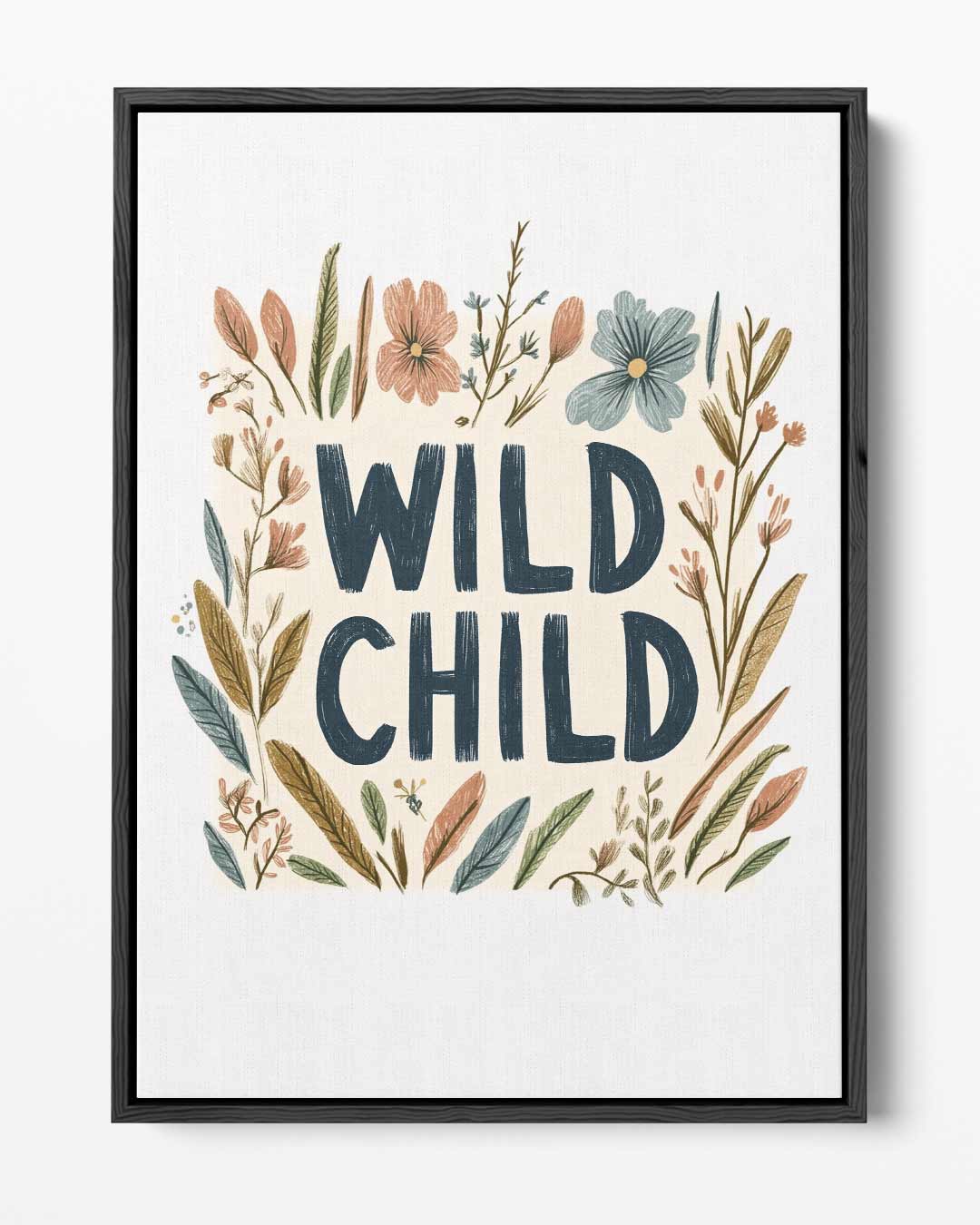 Wild Child Botanische Kunstprint Kunstwerk-canvas-dibond-plexiglas-wanddecoratie-WallArtistic