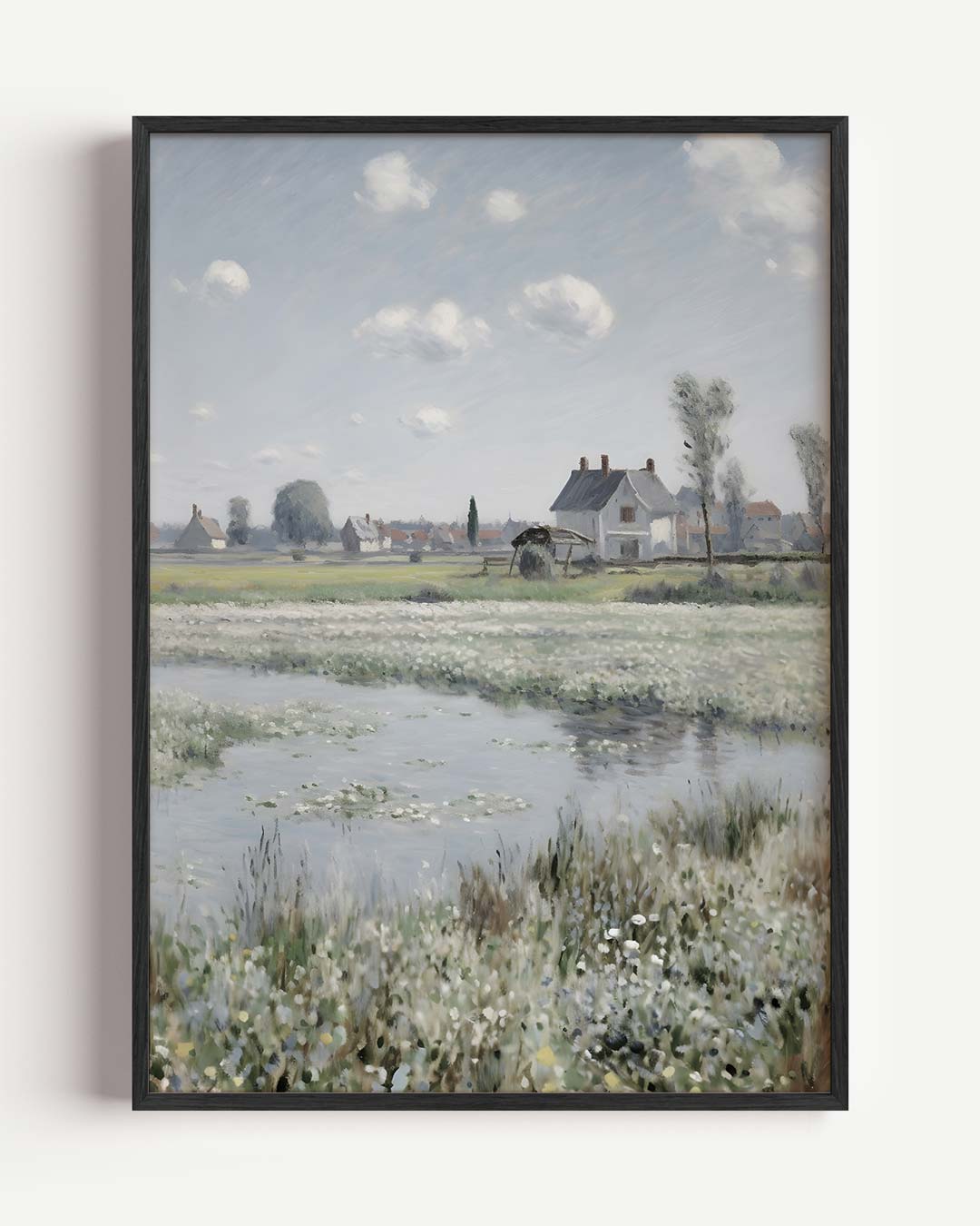 Rustieke Plattelandstafereel Poster