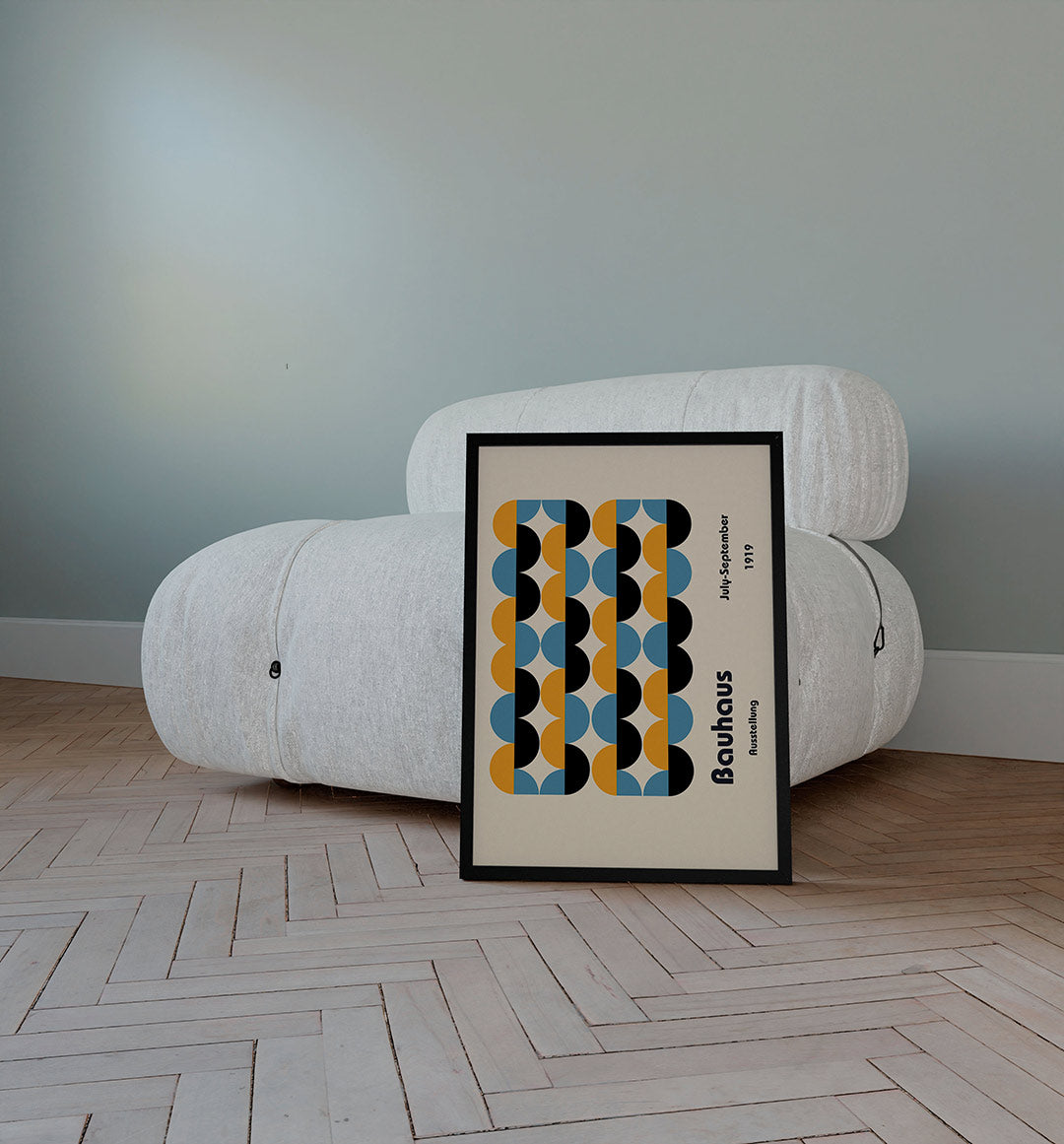 Vormritme en kleur Poster