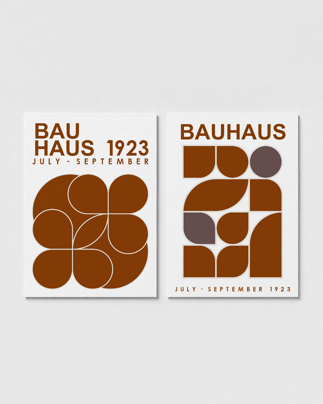 Ronde vormen harmonie Posterset