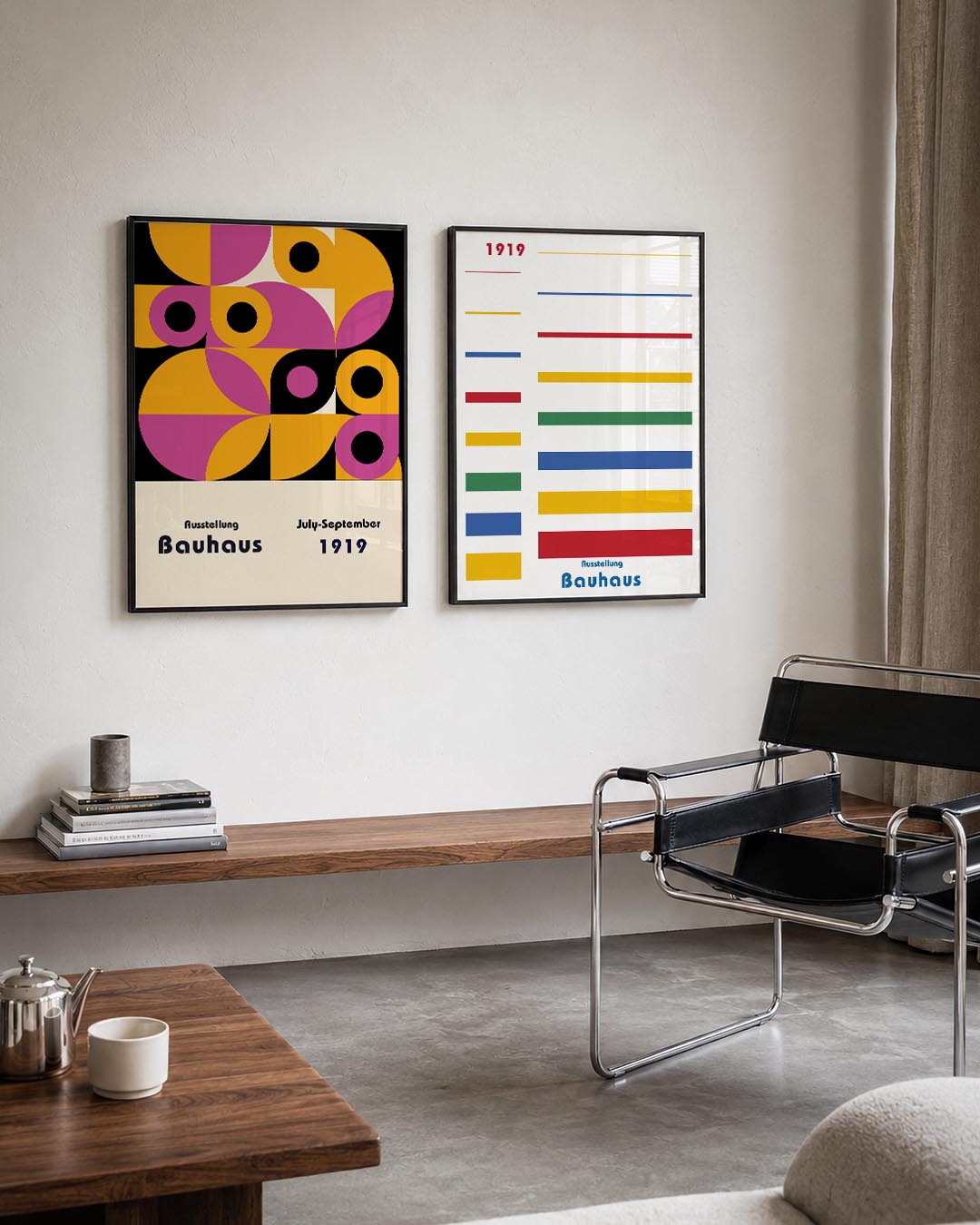 Kleurrijke cirkelpatronen Posterset