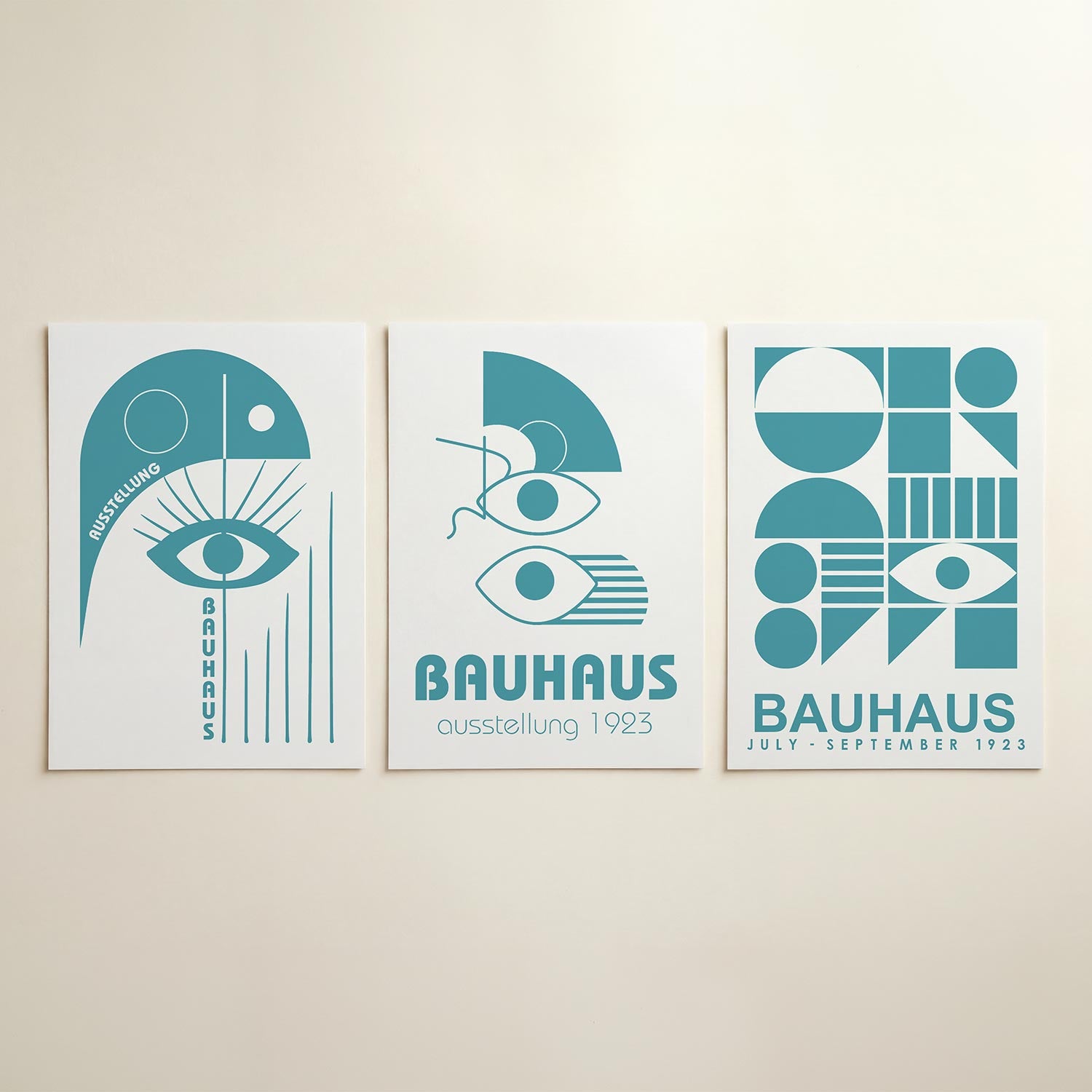 Oog en lijnen Posterset