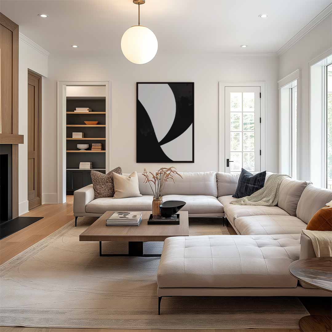 Kracht van Contrast Kunstwerk-canvas-dibond-plexiglas-wanddecoratie-WallArtistic