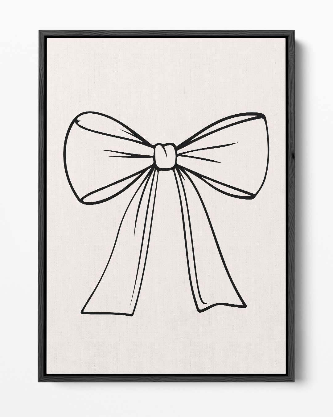 Elegante Strik Illustratie Kunstwerk-canvas-dibond-plexiglas-wanddecoratie-WallArtistic
