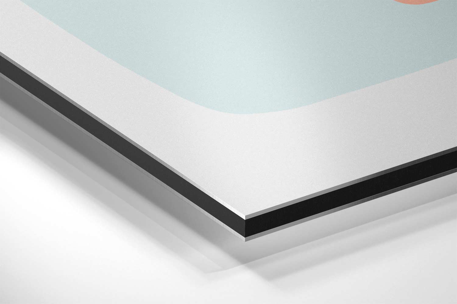 Rustgevende Pastelvormen Kunstwerk-canvas-dibond-plexiglas-wanddecoratie-WallArtistic