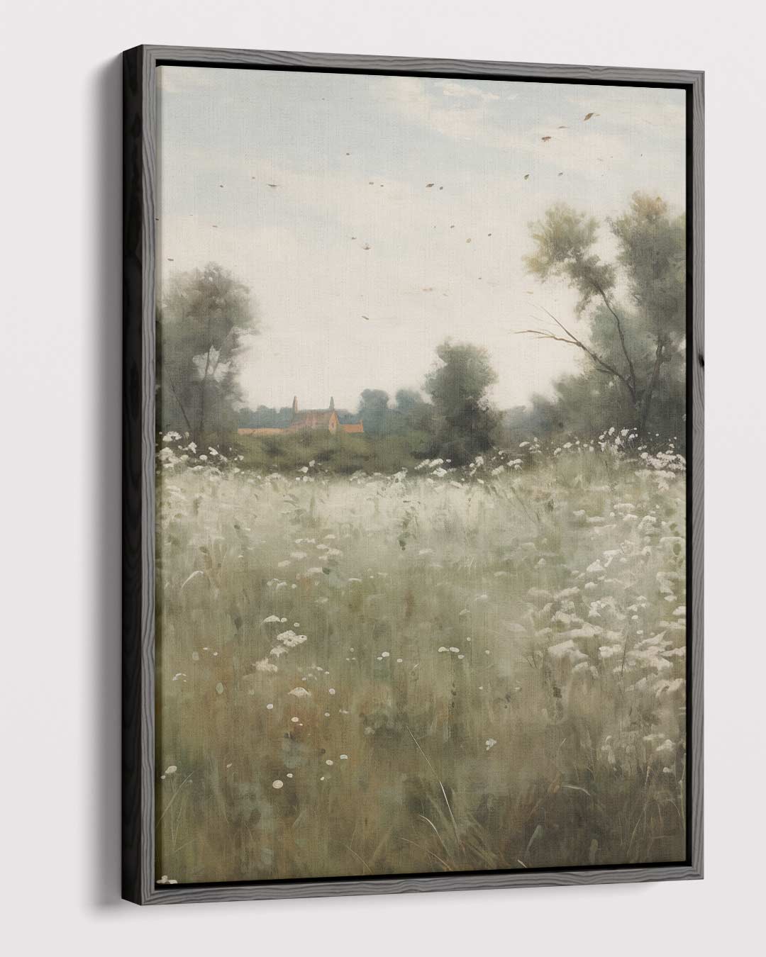 Zomers Weidelandschap Kunstwerk-canvas-dibond-plexiglas-wanddecoratie-WallArtistic