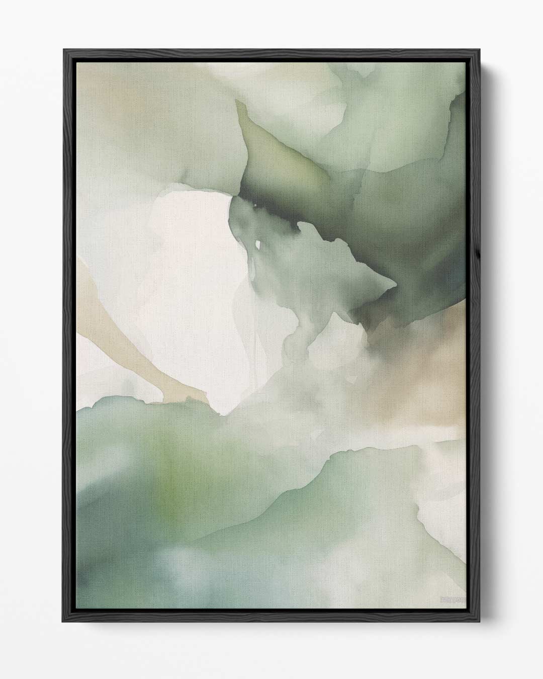 Mystieke Groenzweem Kunstwerk-canvas-dibond-plexiglas-wanddecoratie-WallArtistic